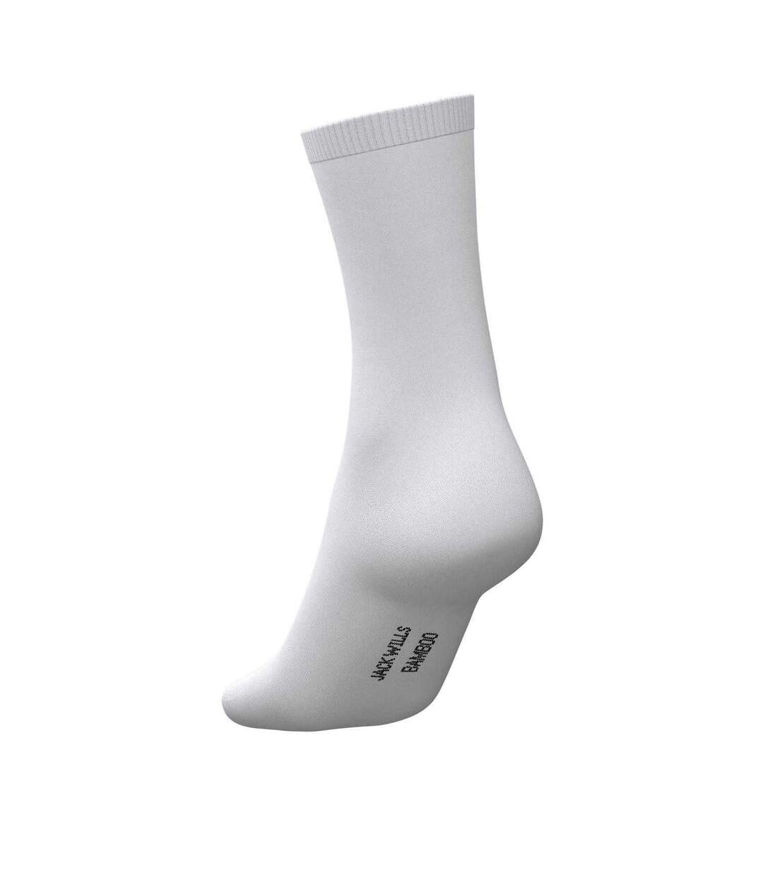 Lot De 5  Chaussettes Motif/style Logo Homme Blanc Jack Wills-2
