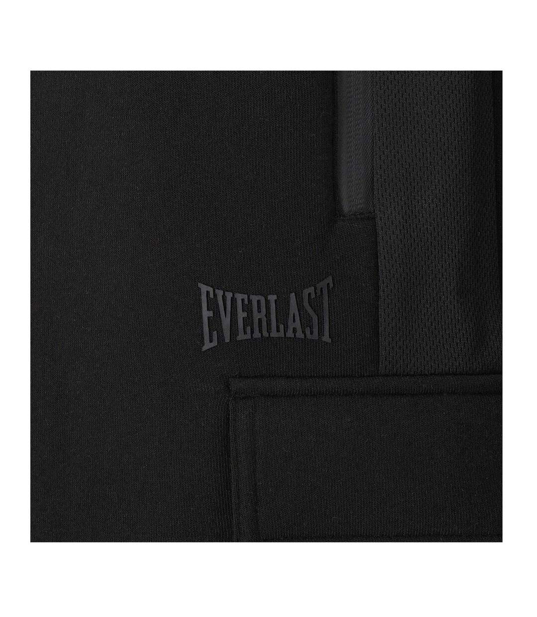 Mens Cargo Shorts Black Everlast-4