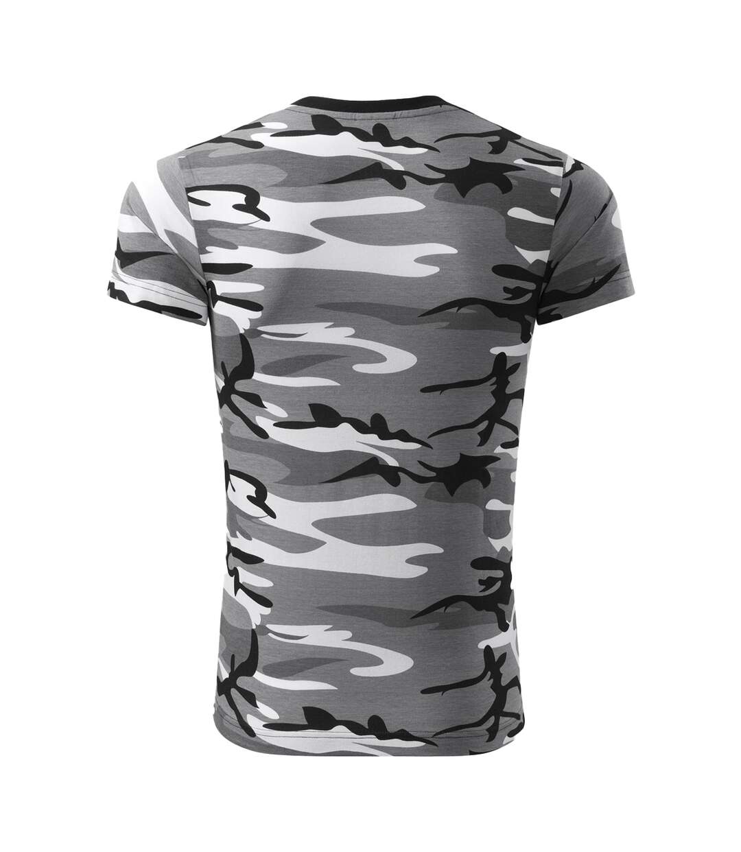 T-shirt Motif/style Camouflage Homme Gris Malfini-2