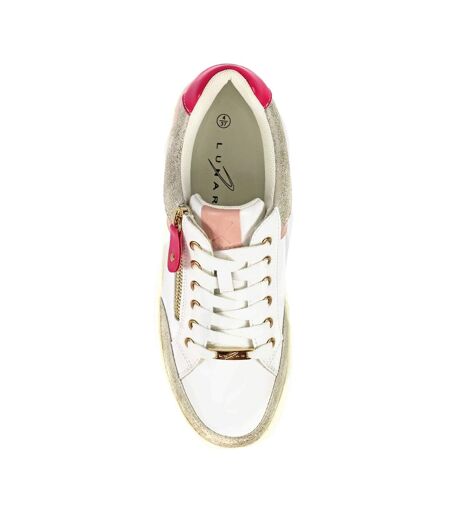 Baskets mika femme rose Lunar
