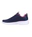 Womens/ladies Dynamight 2.0 Social Orbit Trainers Navy Hot Pink Skechers-2