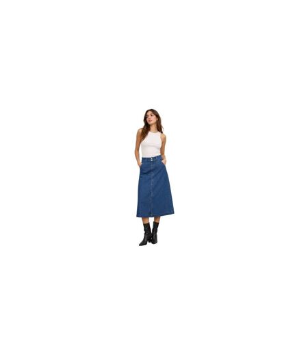 Womens/ladies Denim Skirt Medium Blue Vero Moda