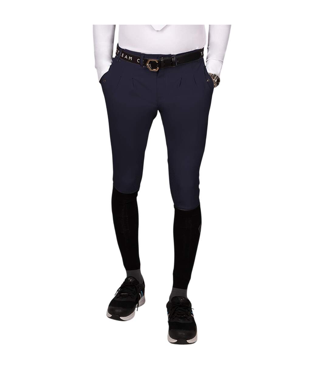 Mens Westfield Competition Breeches Navy Coldstream-1