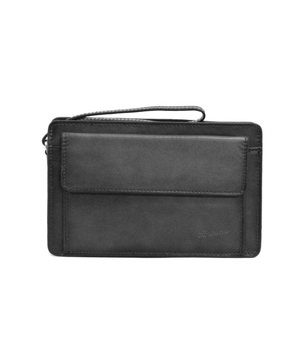 Katana - Pochette homme en cuir - noir - 3476-2