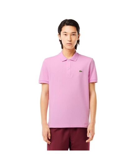 Mens L.12.12 Pique Slim Polo Shirt Pink Lacoste