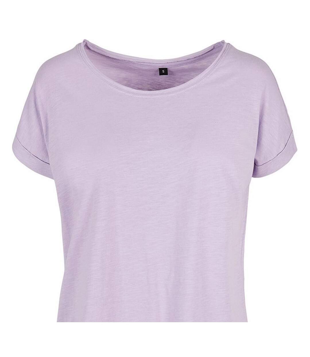 T-shirt Femme Lilas Build Your Brand-2