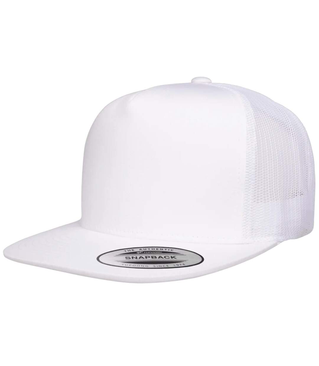 Casquette Trucker Classic Blanc Flexfit-3