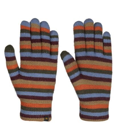 Trespass Womens/Ladies Chaz Knitted Gloves (Multicolored)