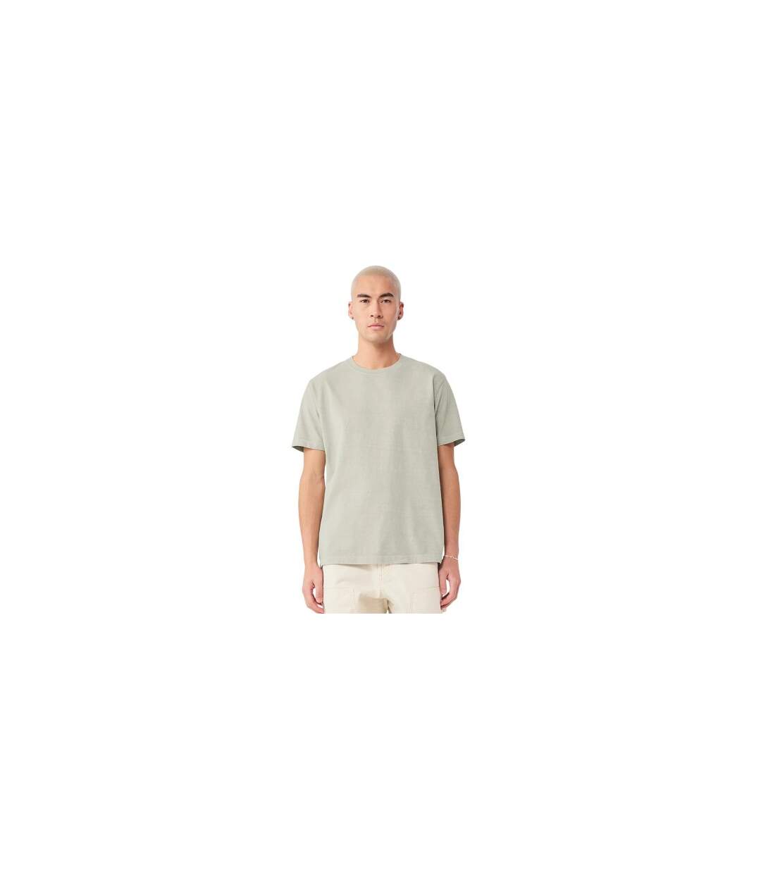 Unisex Adult Heavyweight T-shirt Washed Thyme Bella + Canvas-1