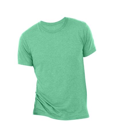 Canvas T-shirt À Manches Courtes Homme Vert Bella + Canvas