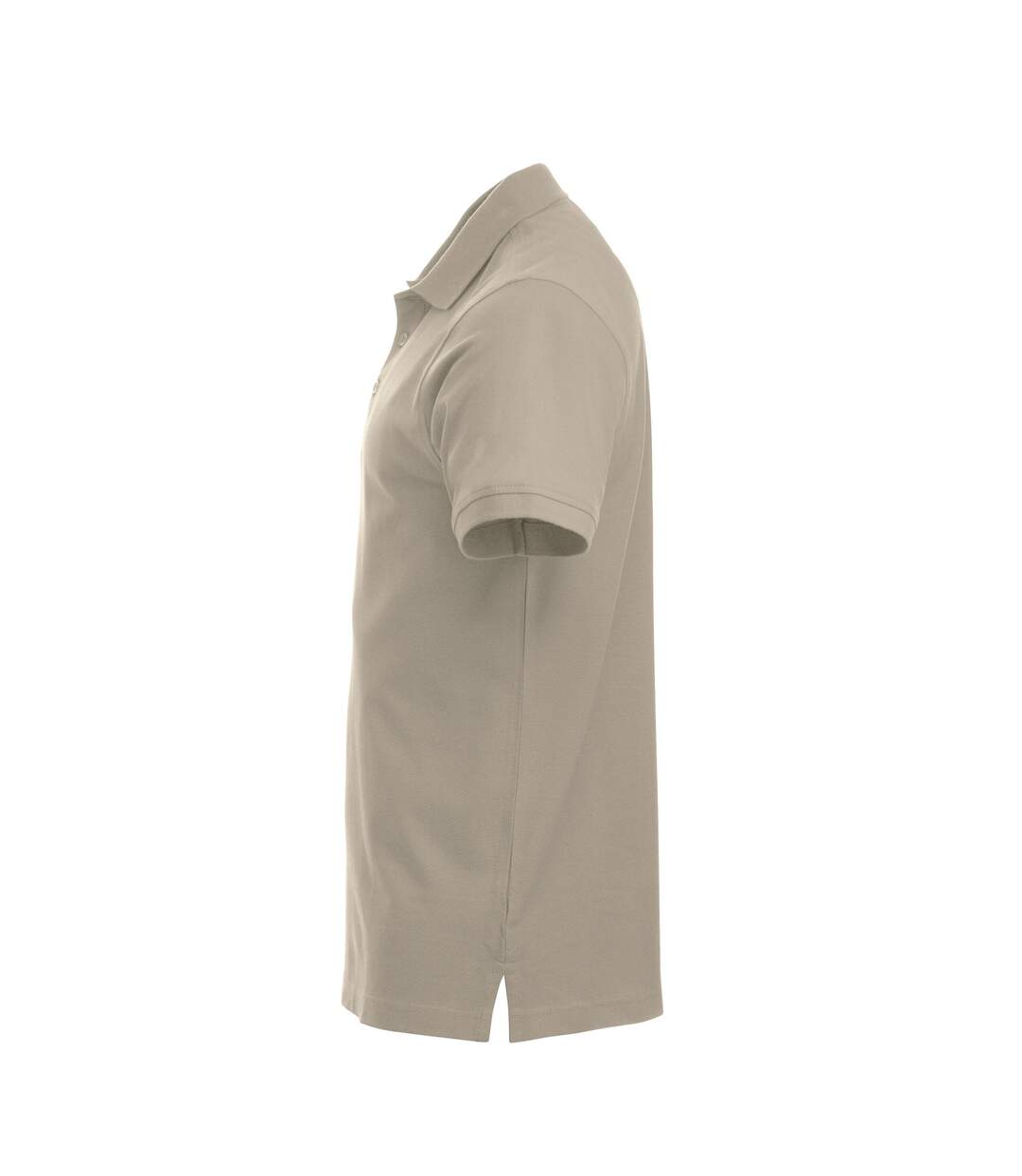 Mens Classic Lincoln Polo Shirt Light Beige Clique-3
