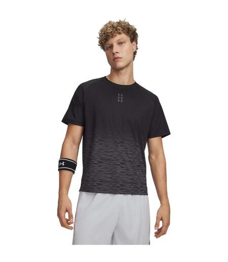 T-shirt Basket Hoops Homme Noir Gris Under Armour