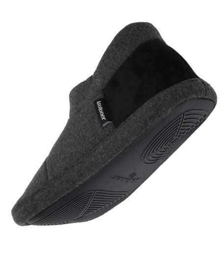 Isotoner Chaussons extra-light Bottillons homme polaire - semelle gomme ultra souple