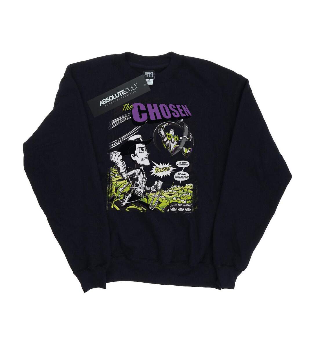 Disney Sweat Womens/Ladies Toy Story Comic Cover Sweatshirt (Noir) - UTBI12064-1