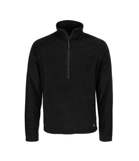 Mens Expert Corey 200 Half Zip Fleece Top Black Craghoppers