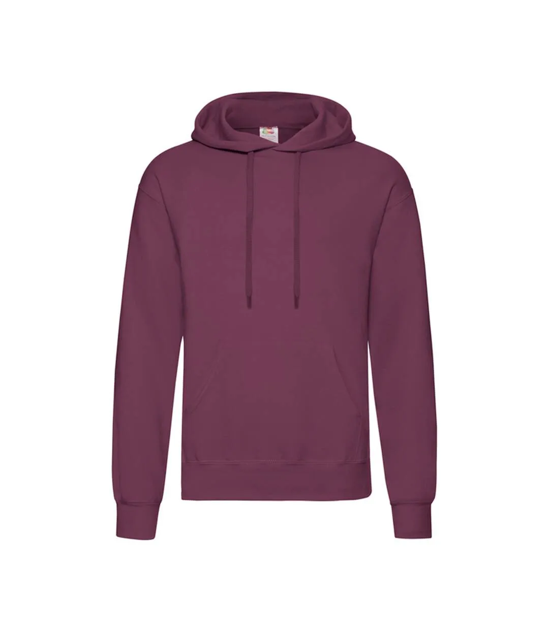 Sweat À Capuche Adulte Bordeaux Fruit Of The Loom-1