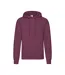 Sweat À Capuche Adulte Bordeaux Fruit Of The Loom-1