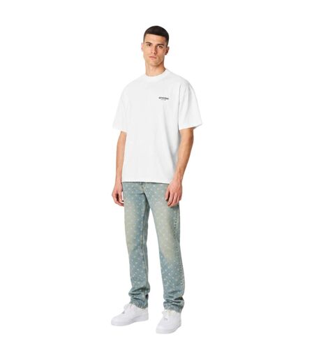 Mens Owners Club Cotton T-shirt White Represent