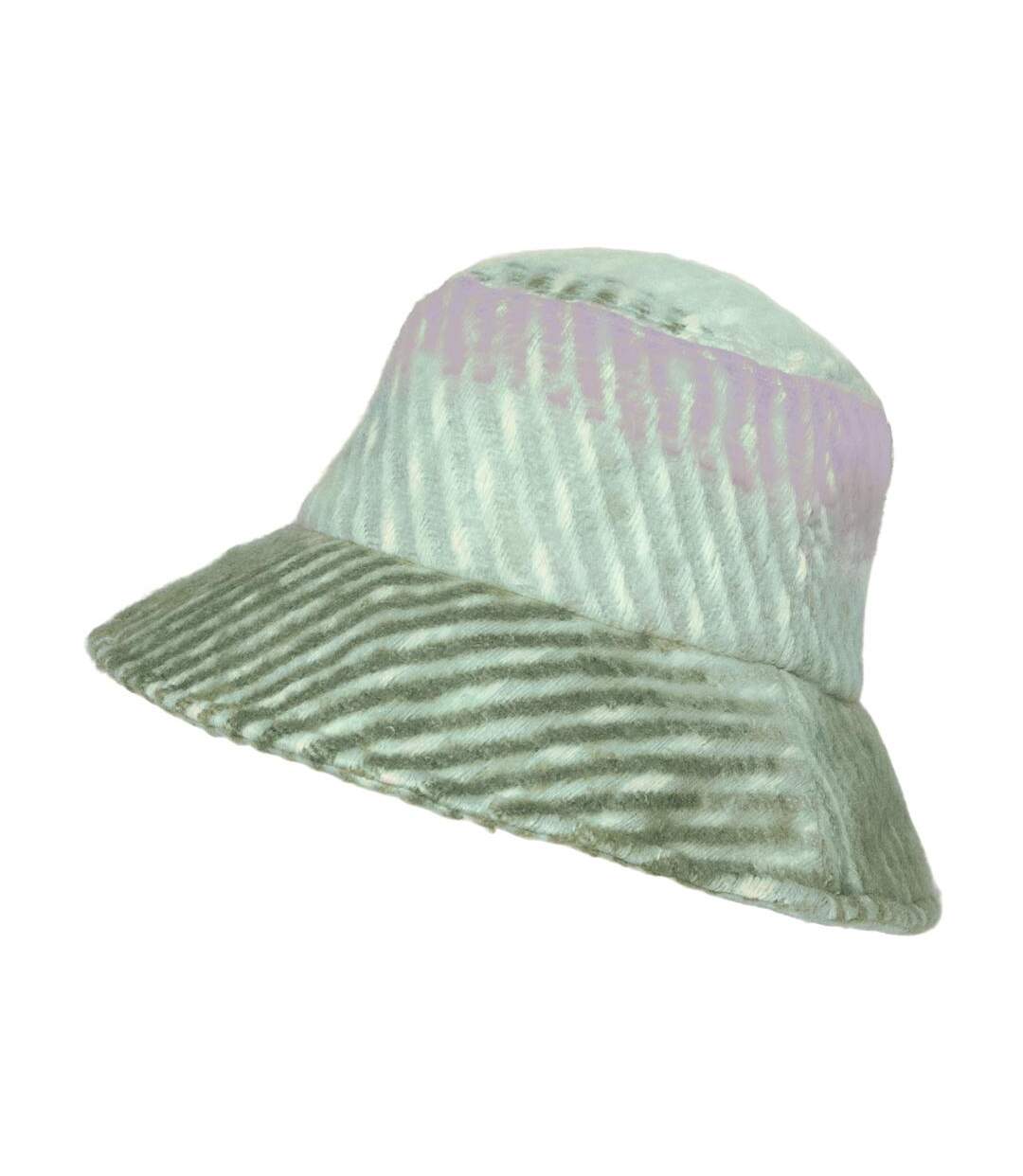 Bob Vert/Beige Femme Vero Moda Bucket Hat - S/M-1