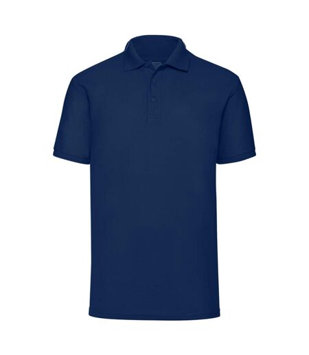 Polo 65/35 Homme Bleu Marine Fruit Of The Loom