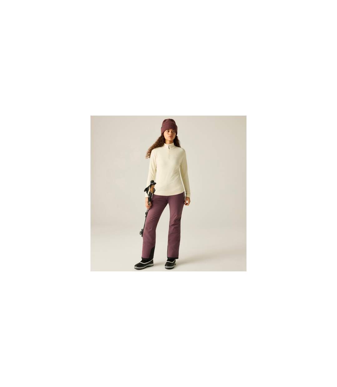 Pantalon De Ski Effused Femme Lilas Foncé Dare 2B-1