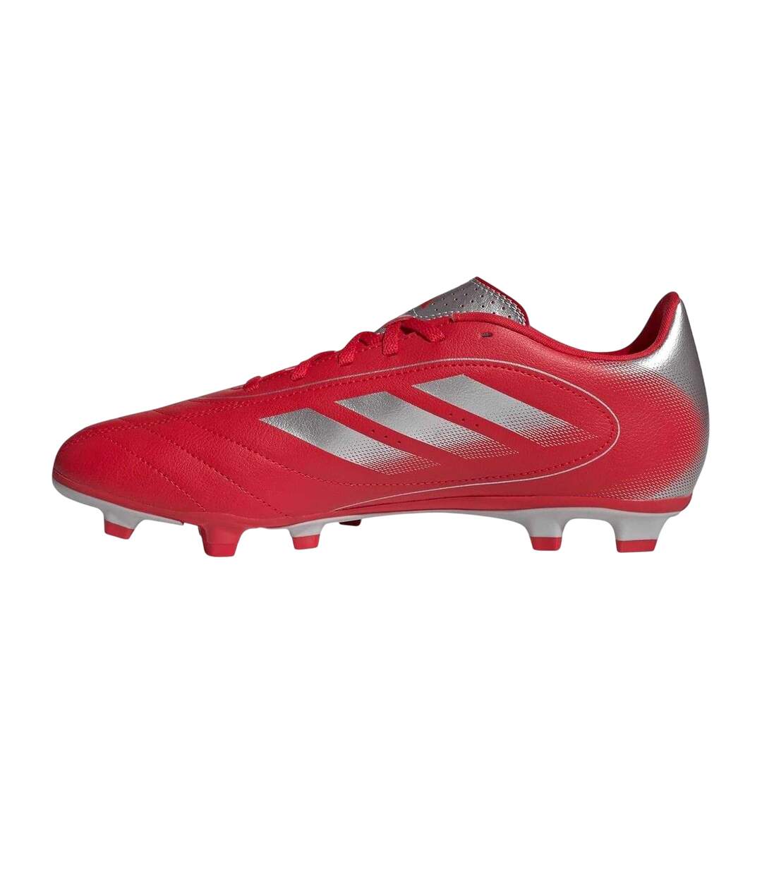 Chaussures De Foot Pour Terrain Ferme Coupe Régulière Goletto Homme Rouge Argenté Adidas-3