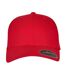 Casquette De Baseball Nu Rouge Flexfit-1