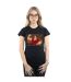 Disney - T-shirt BEAUTY AND THE BEAST HANDSOME BRUTE - Femme (Noir) - UTBI15427-2
