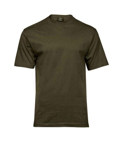 T-shirt sof hommes vert sombre Tee Jays