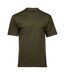 T-shirt sof hommes vert sombre Tee Jays Tee Jays