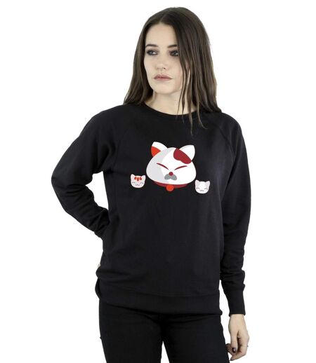Disney Sweat Big Hero 6 Baymax Kitten Heads - Femme/Femme (Noir) - UTBI11694