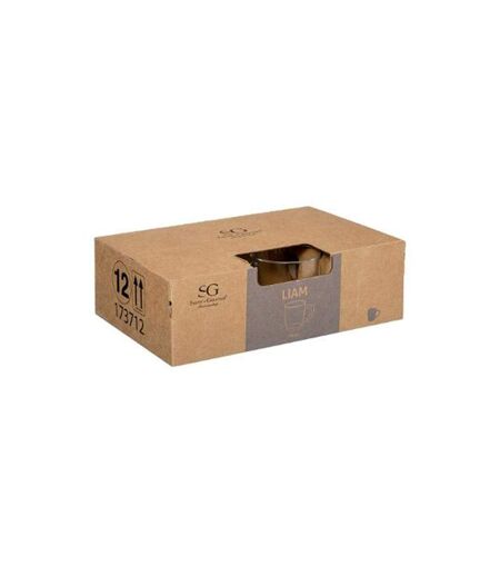 Lot de 6 Mugs Liam 34cl Transparent