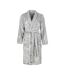 Ladies Soft Fleece Warm Bathrobe Dressing Gown for Winter-1