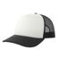 Casquette Trucker Motif/style 5 Panneaux Rapper-s Adulte Blanc Noir Atlantis-1