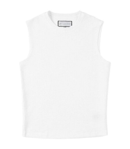 Débardeur Sans Manches Homme Blanc Prevu