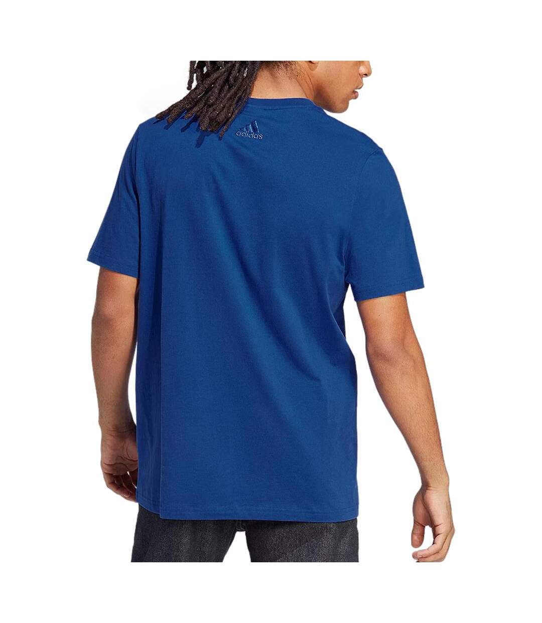 T-shirt bleu homme adidas bl - l-2
