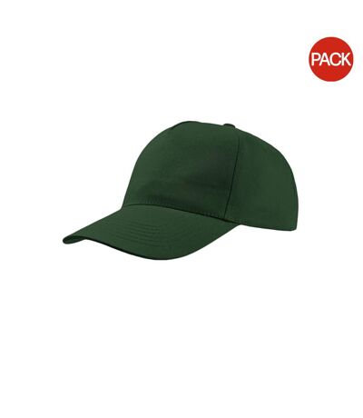 Lot de 2  casquettes start adulte vert Atlantis