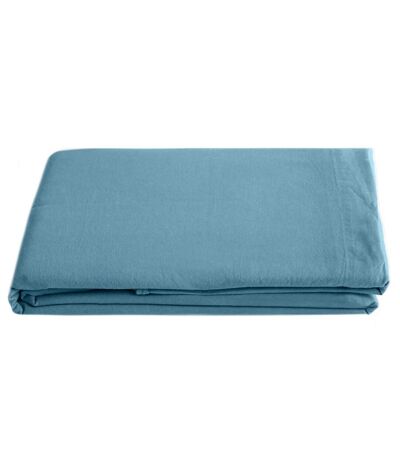 Drap plat SONATE lin lavé froissé