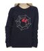 Disney Sweatshirt toile d'araignée Minnie Mouse Femme/Ladies (Bleu marine) - UTBI29249-3