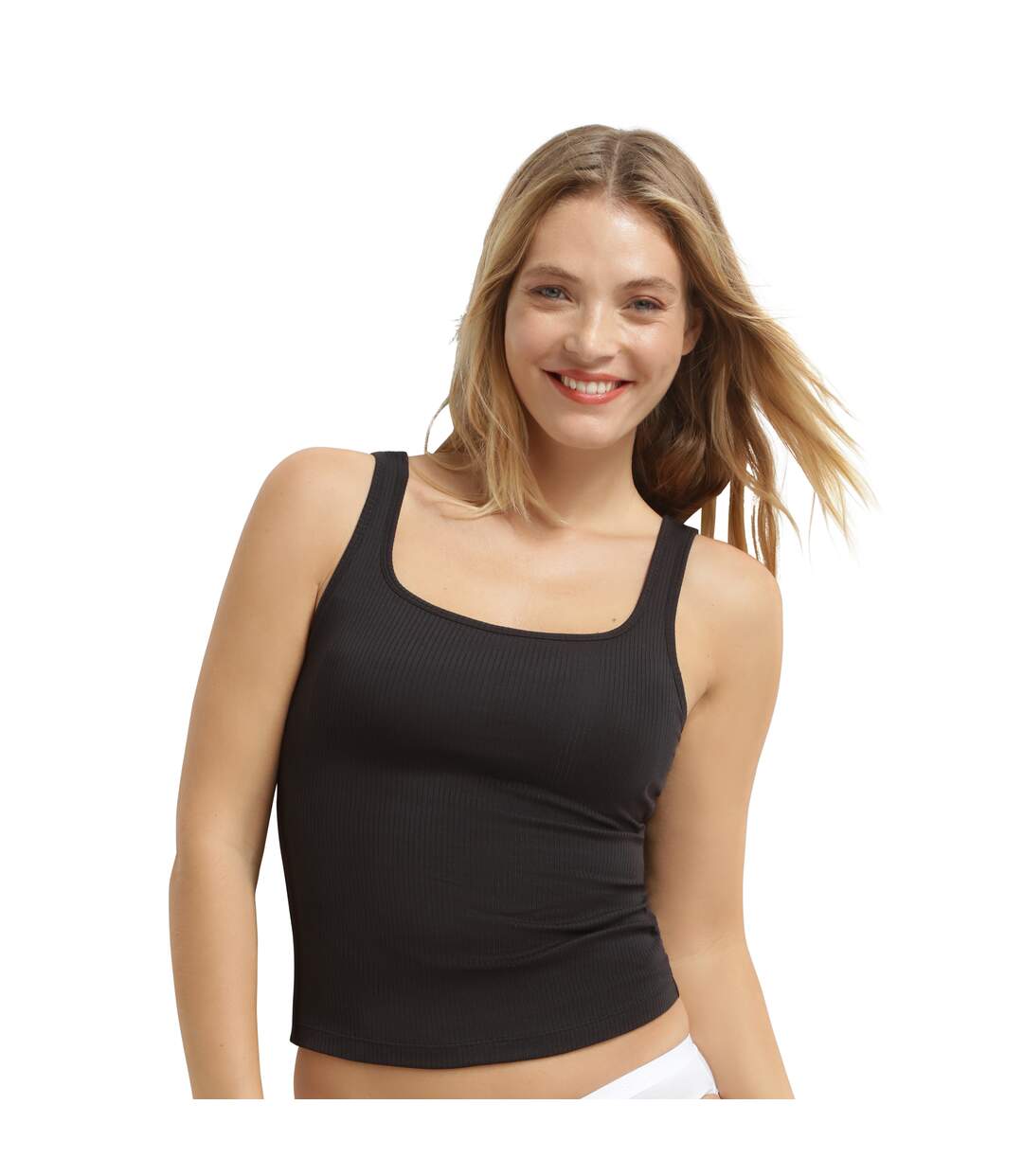 Dim Summer Tops, Débardeur col américain-1