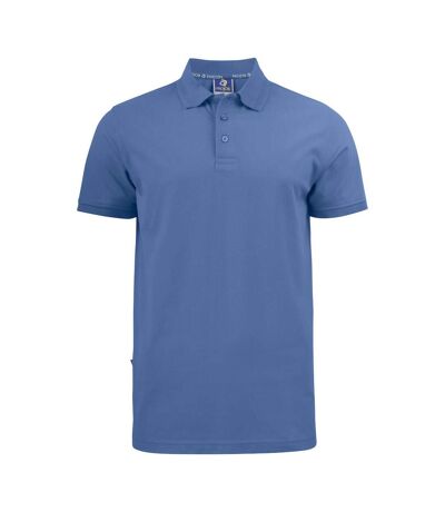 Mens Pique Polo Shirt Sky Blue Projob