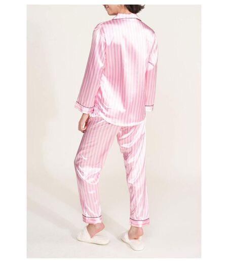 Pyjama fluide en satin