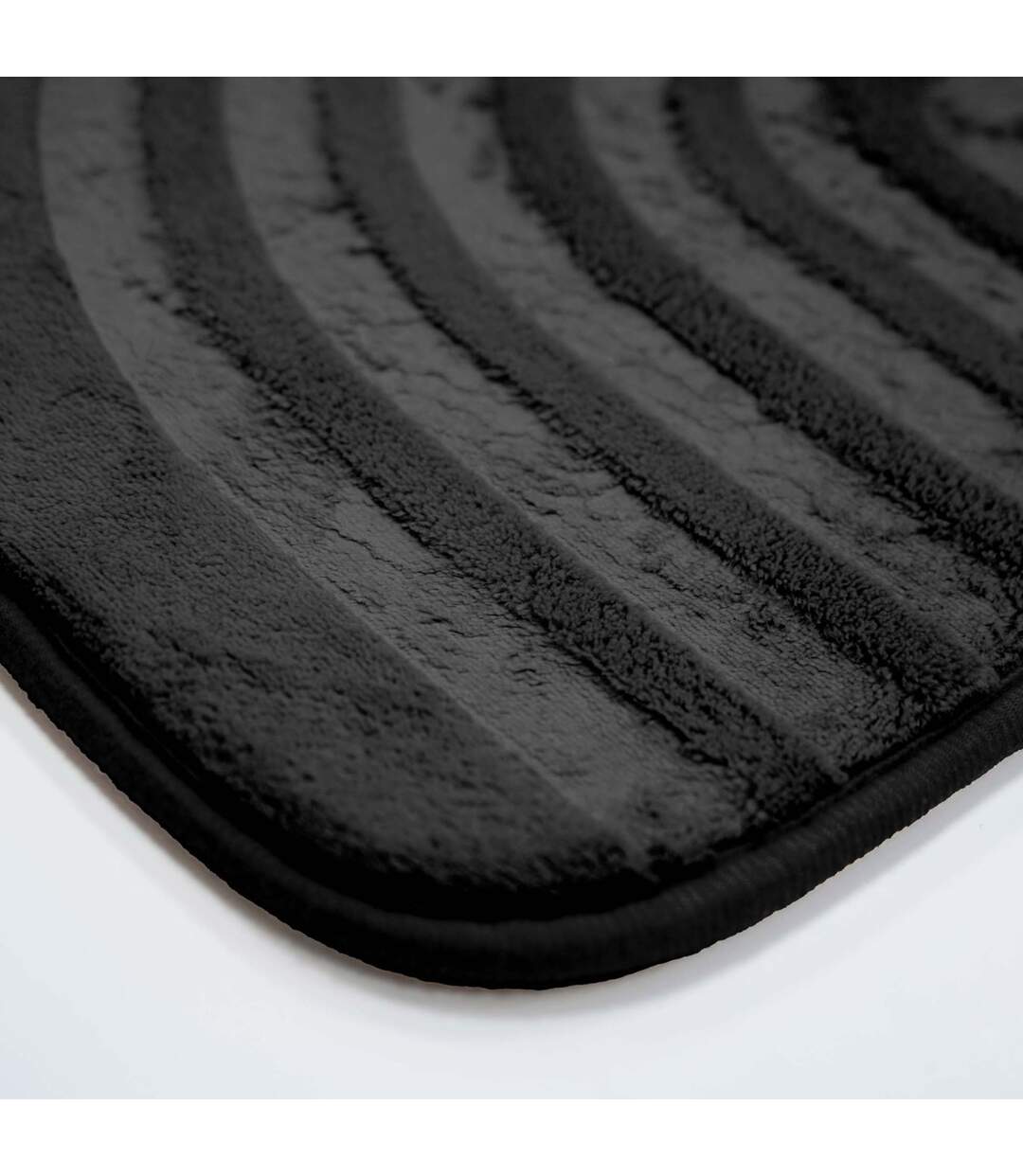 Tapis de Bain Microfibre Allure 45x75cm Noir-3