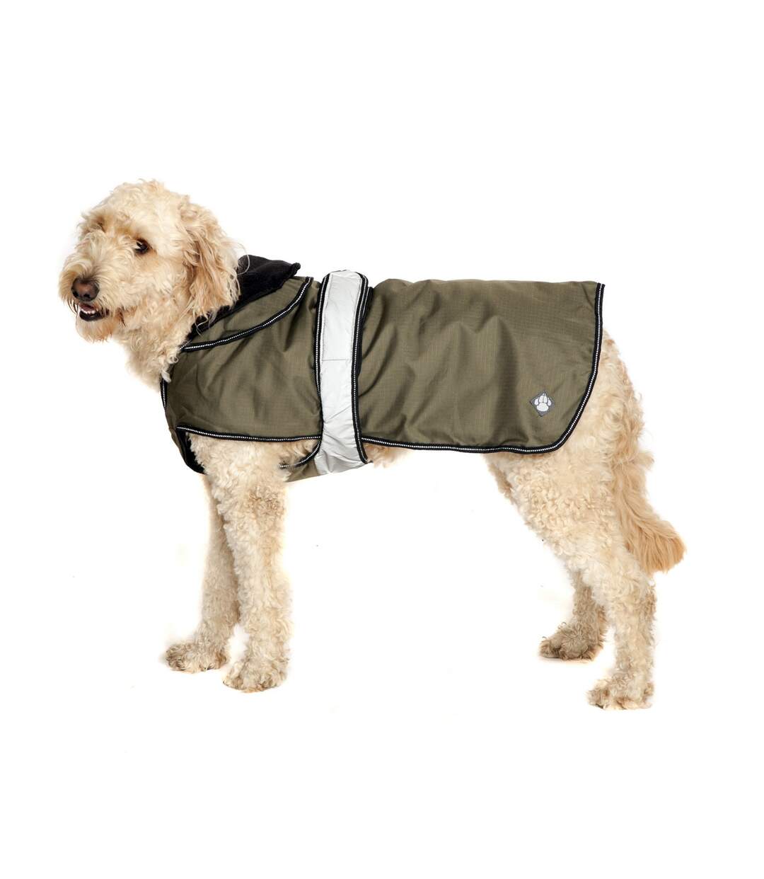 Danish Design Pet Products 2 In 1 Dog Coat (35cm) (Khaki) - UTVP1639-1