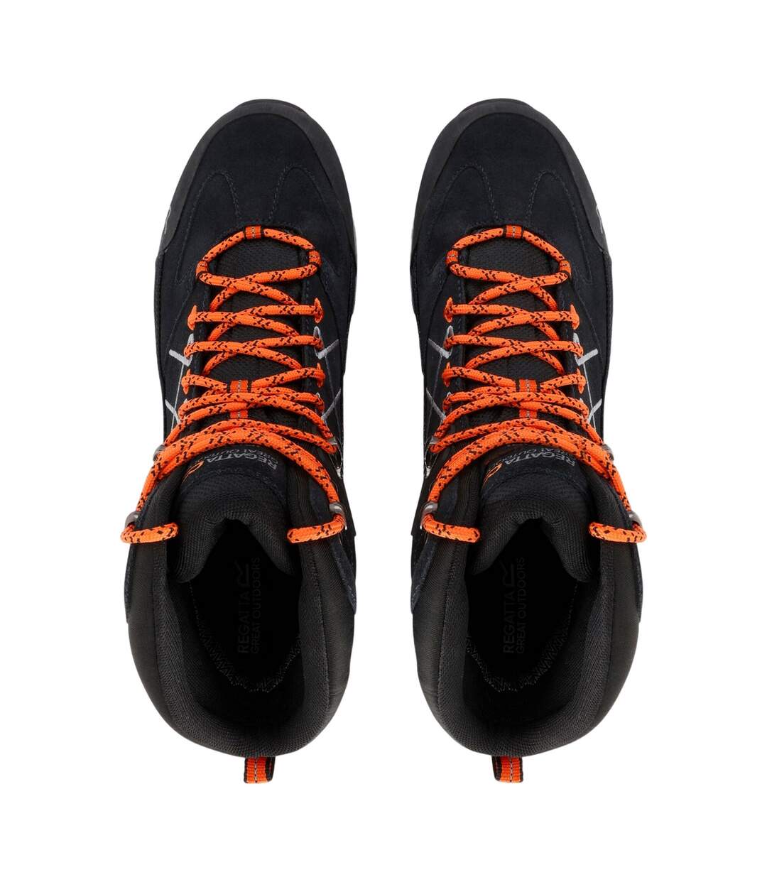 Bottines de marche samaris pro homme cendre / orange vif Regatta-4