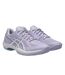 Womens/ladies Hunter Badminton Trainers White Asics-3