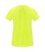 Womens/ladies bahrain short-sleeved sports t-shirt fluorescent yellow Roly