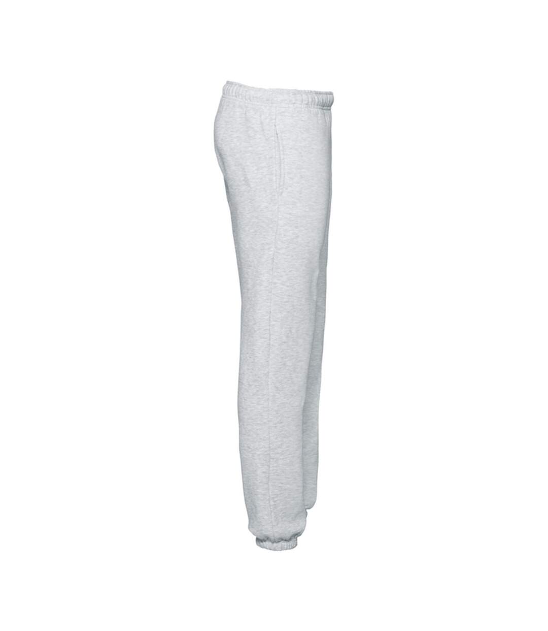 Pantalon De Jogging Premium Adulte Gris Chiné Fruit Of The Loom-3