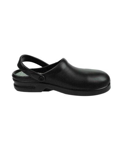 Sabots Motif/style Uni Adulte Noir Safeway