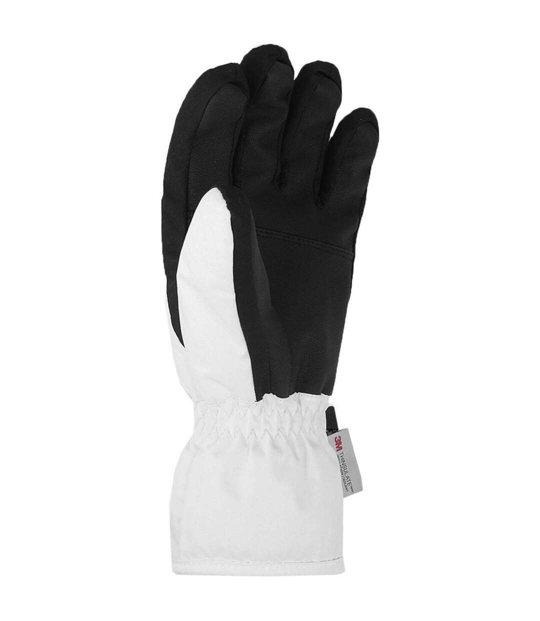 Gants De Ski Waw23afglf106 Femme Blanc Noir 4F-2